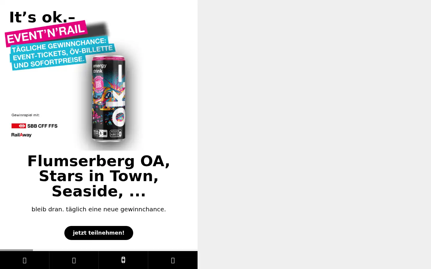 Screenshot of okpunktstrich.ch