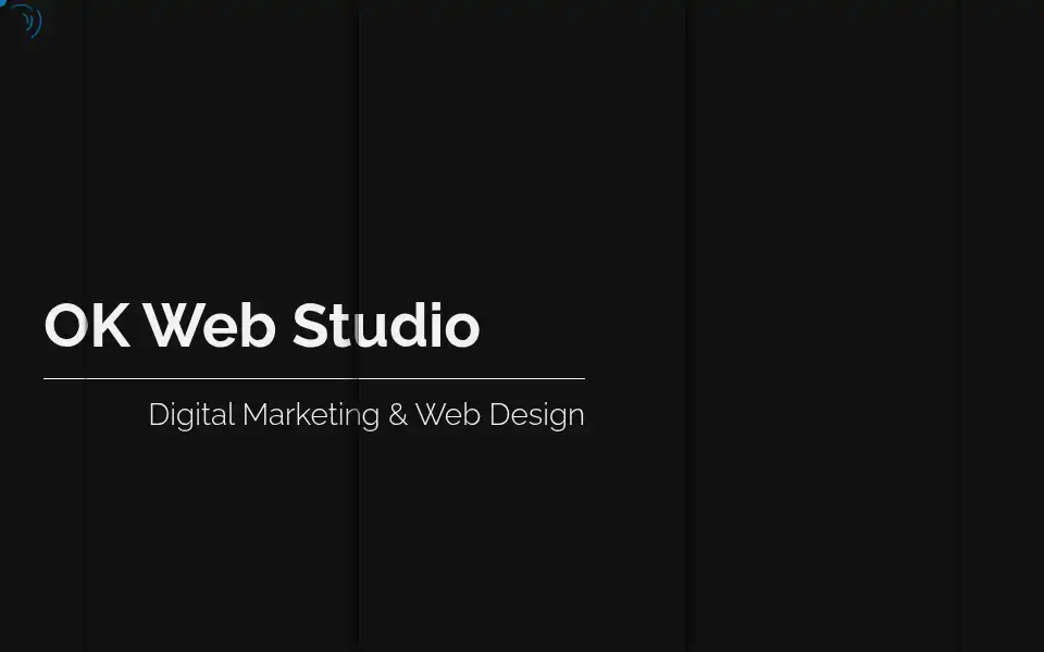 Screenshot of okwebstudio.com