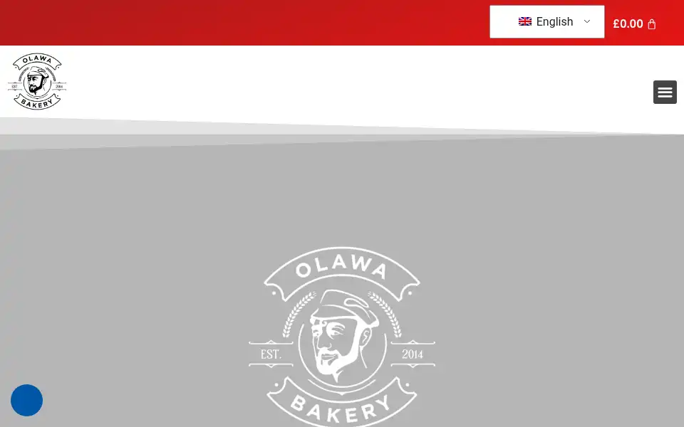 Screenshot of olawabakeryonline.co.uk