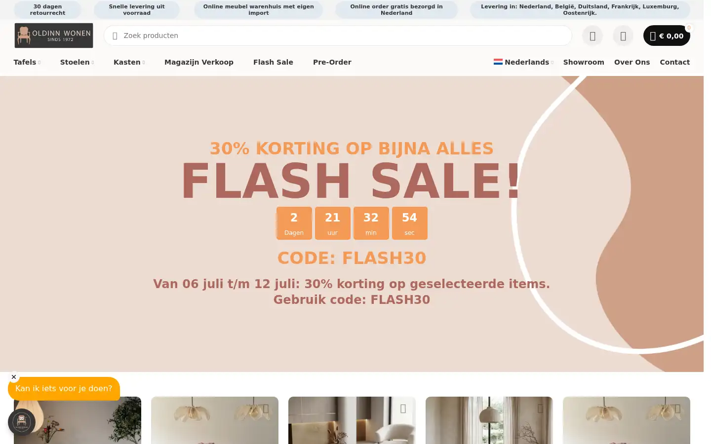 Screenshot of oldinn.nl