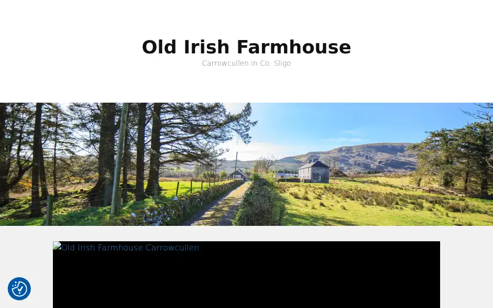 Screenshot of oldirishfarmhouse.com