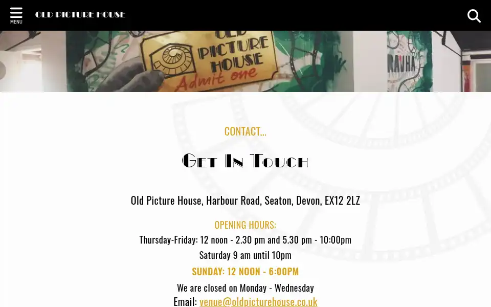 Screenshot of oldpicturehouse.co.uk