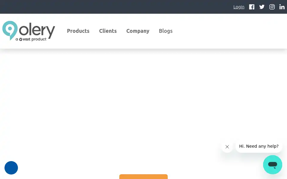 Screenshot of olery.com