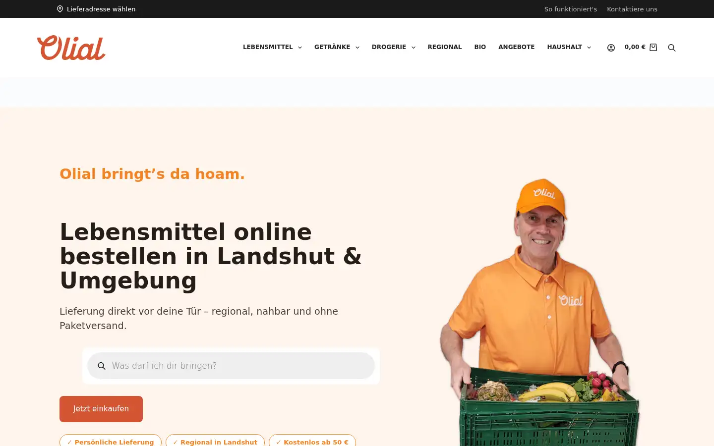 Screenshot of olial.de