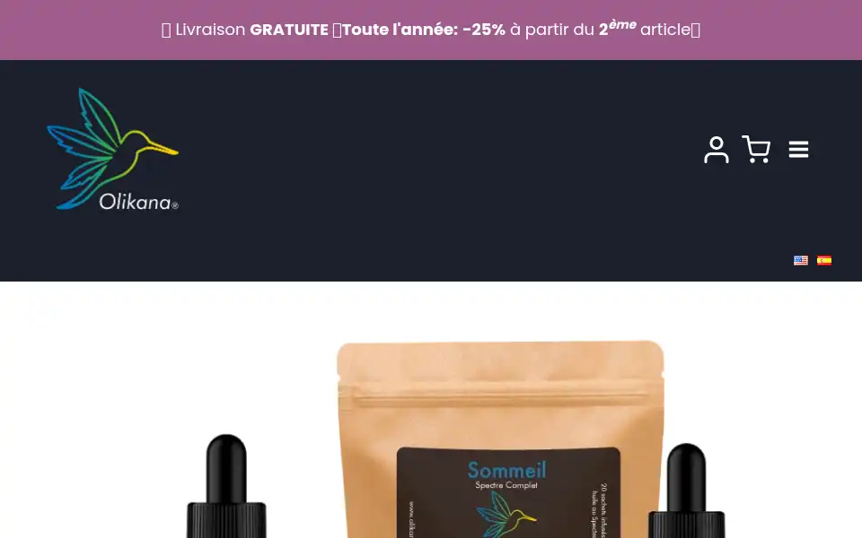 Screenshot of olikana.com