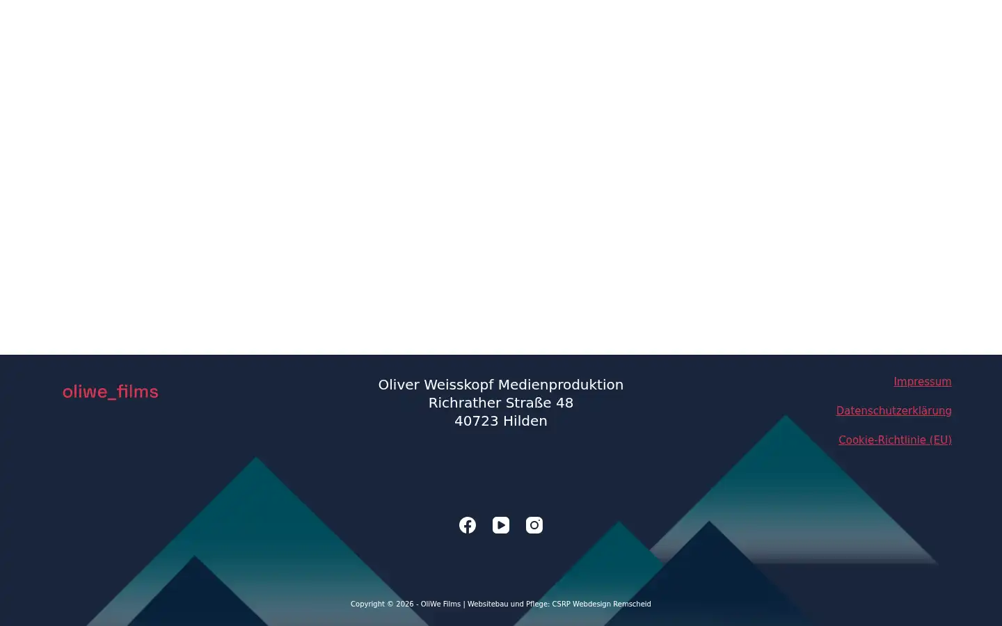 Screenshot of oliwe-films.de