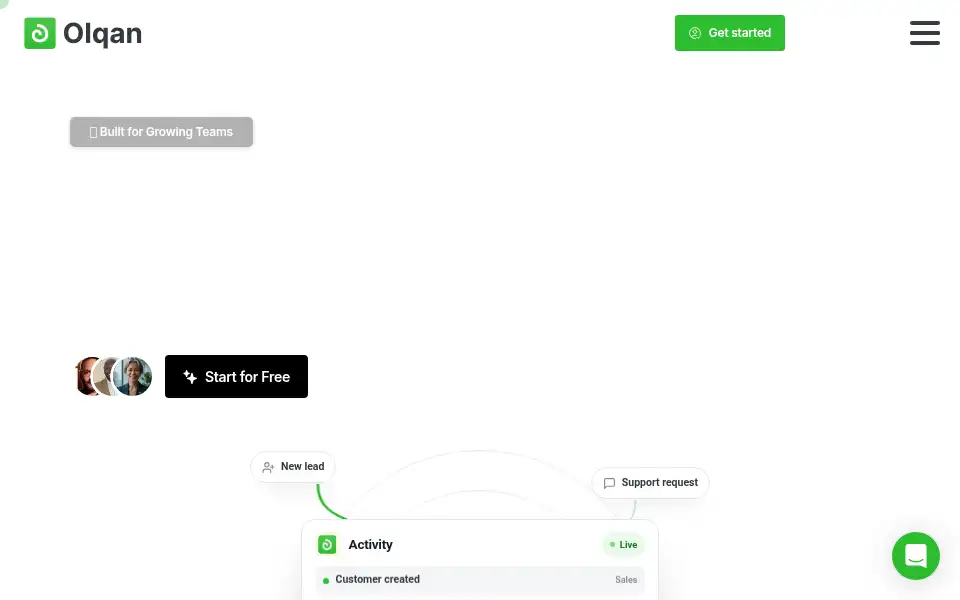 Screenshot of olqan.com
