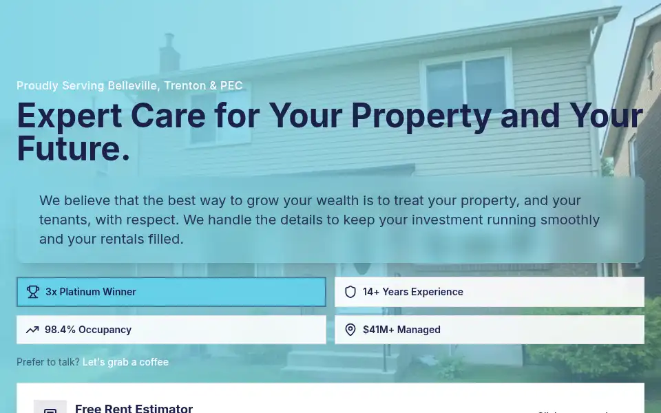 Screenshot of olympuspropertiesgroup.ca