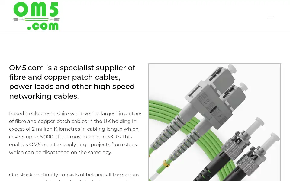 Screenshot of om5.com