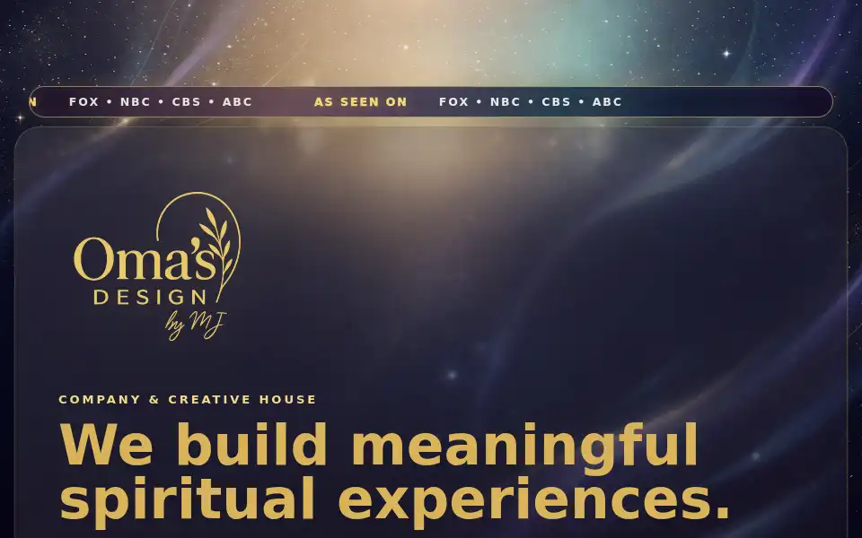Screenshot of omasdesign.us