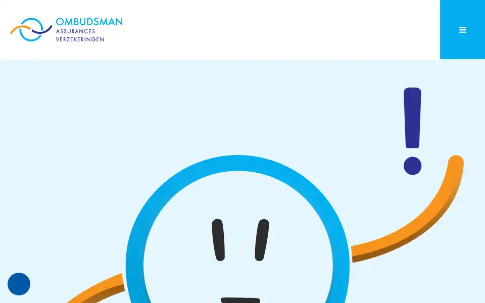 Screenshot of ombudsman-insurance.be