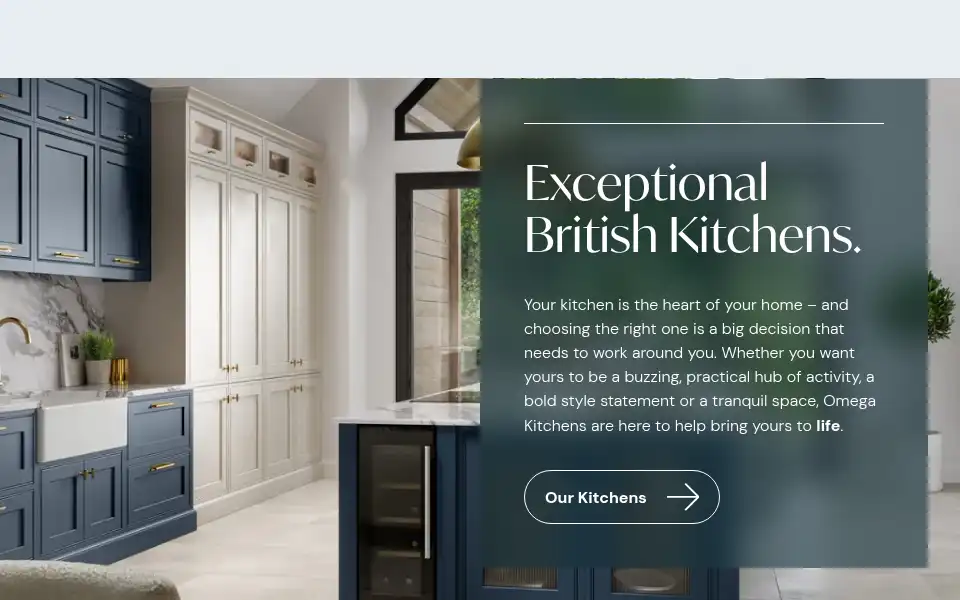 Screenshot of omegaplc.co.uk