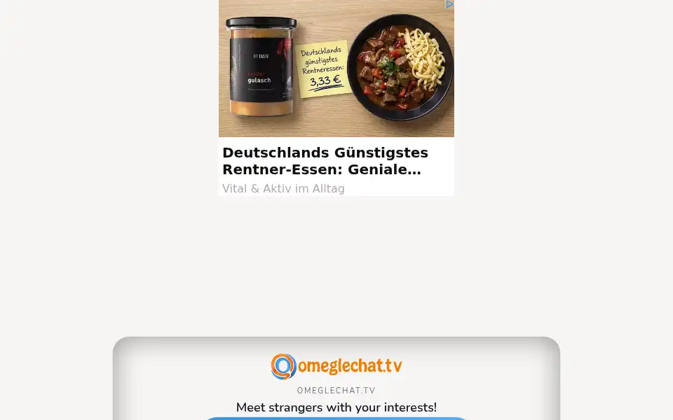 Screenshot of omeglechat.tv
