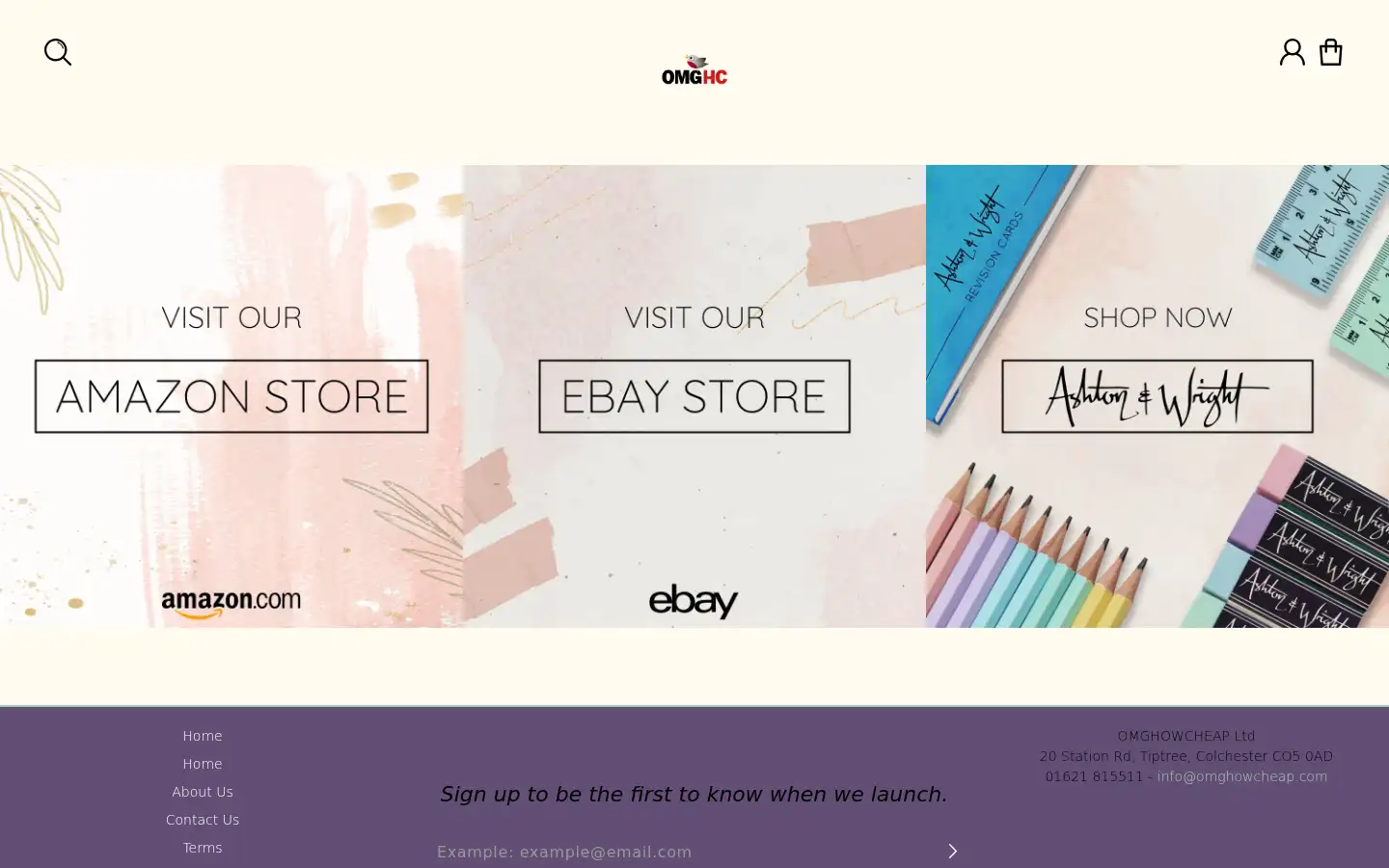 Screenshot of omghowcheap.co.uk