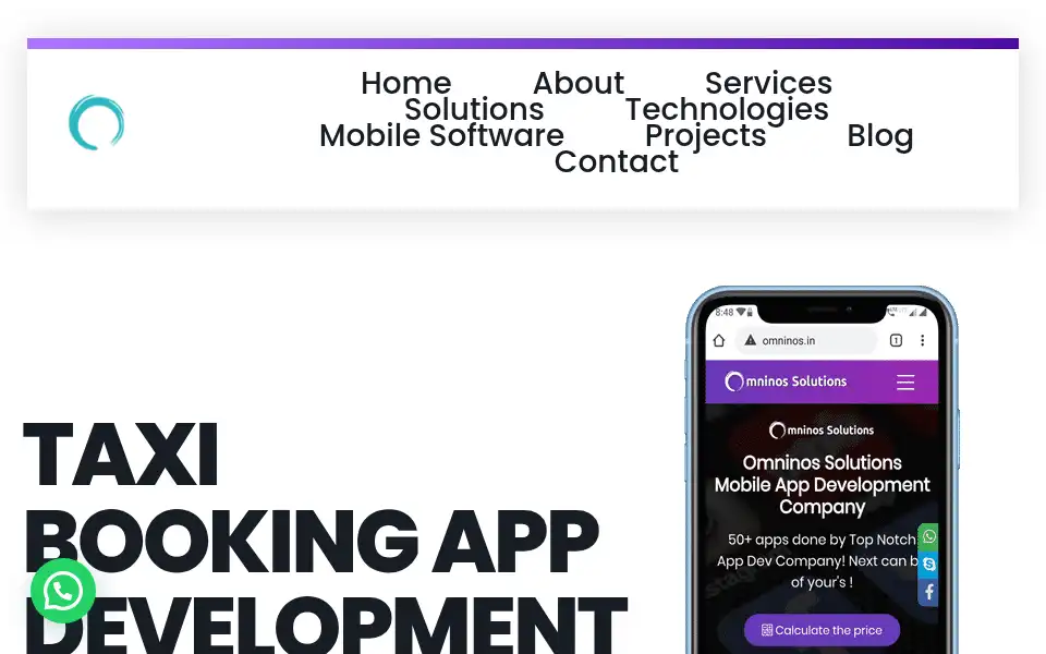 Screenshot of omninos.com