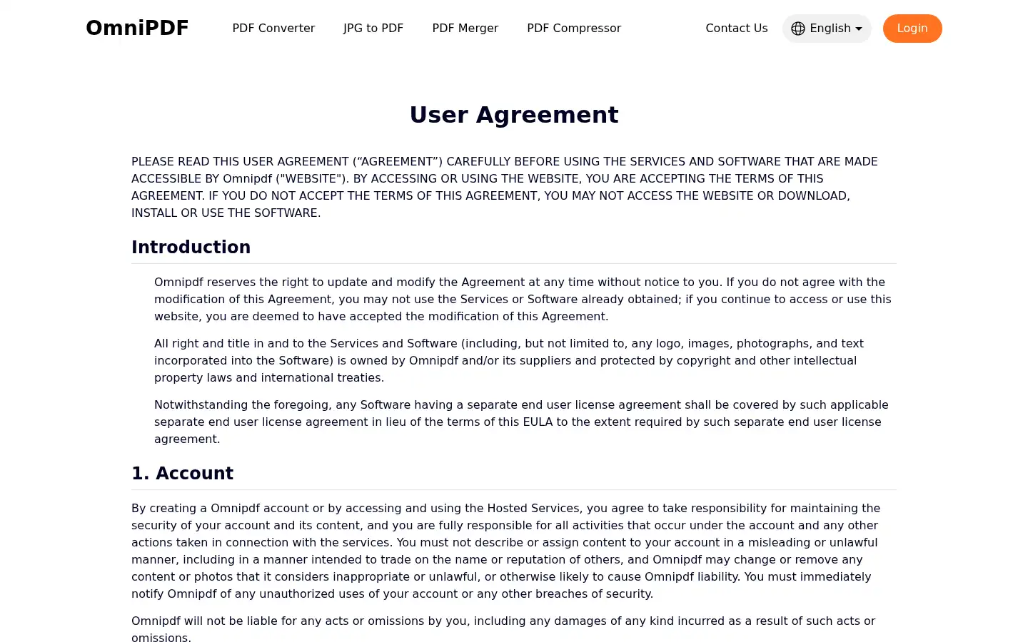 Screenshot of omnipdf.co