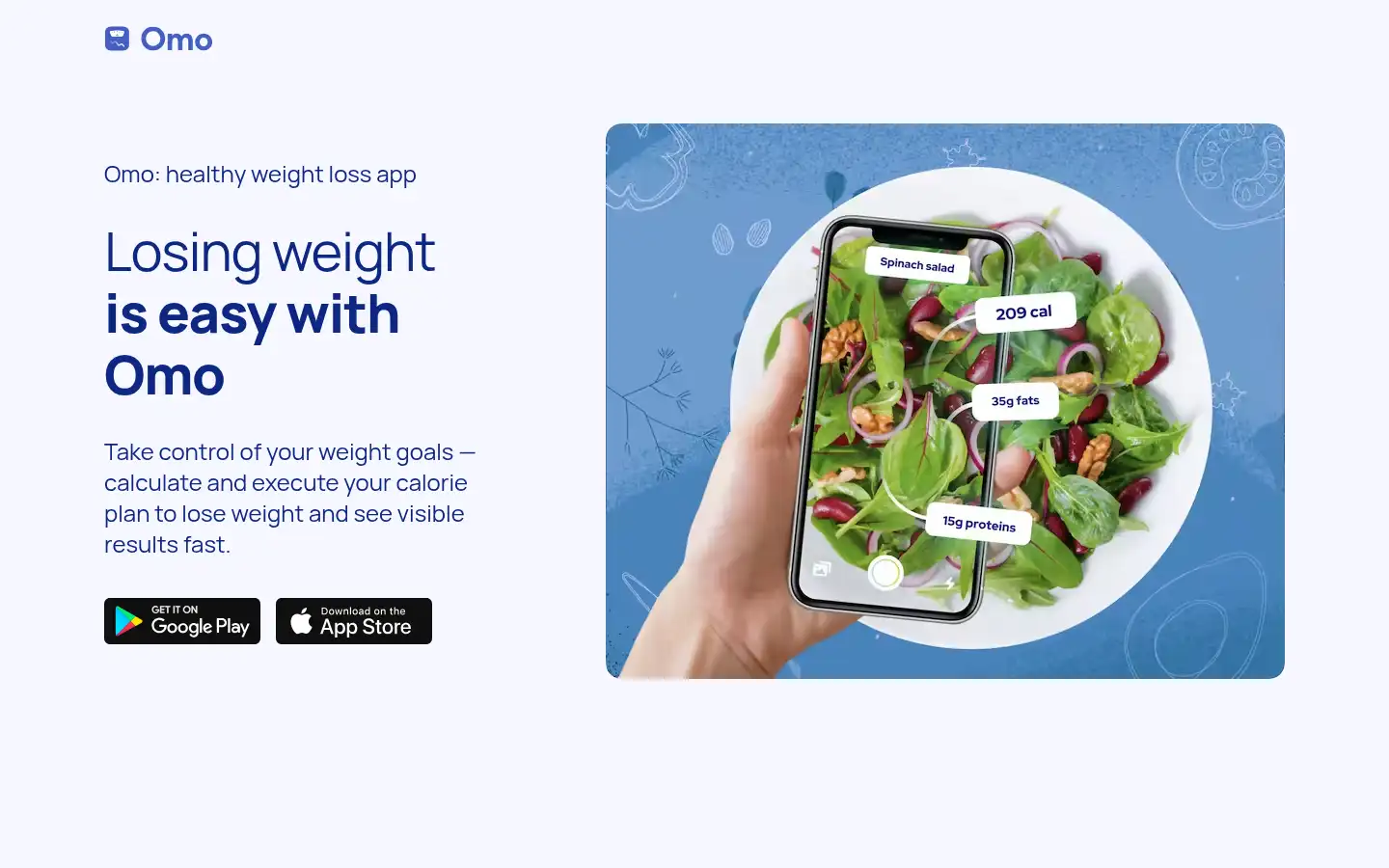 Screenshot of omo-app.io