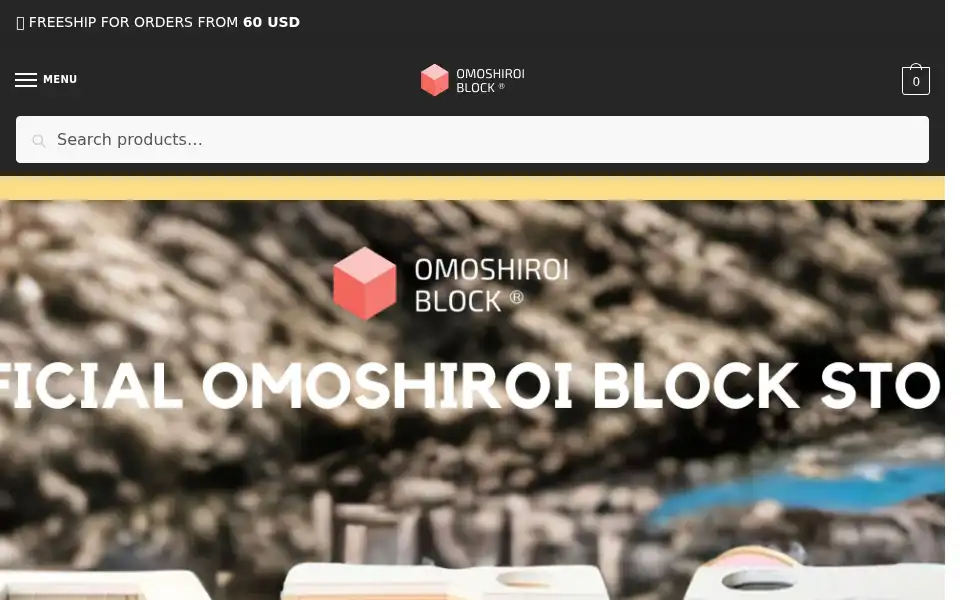 Screenshot of omoshiroiblock.com