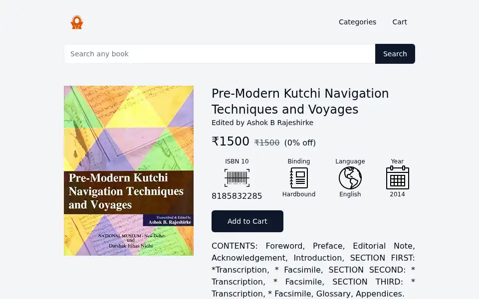 Screenshot of ompublications.in