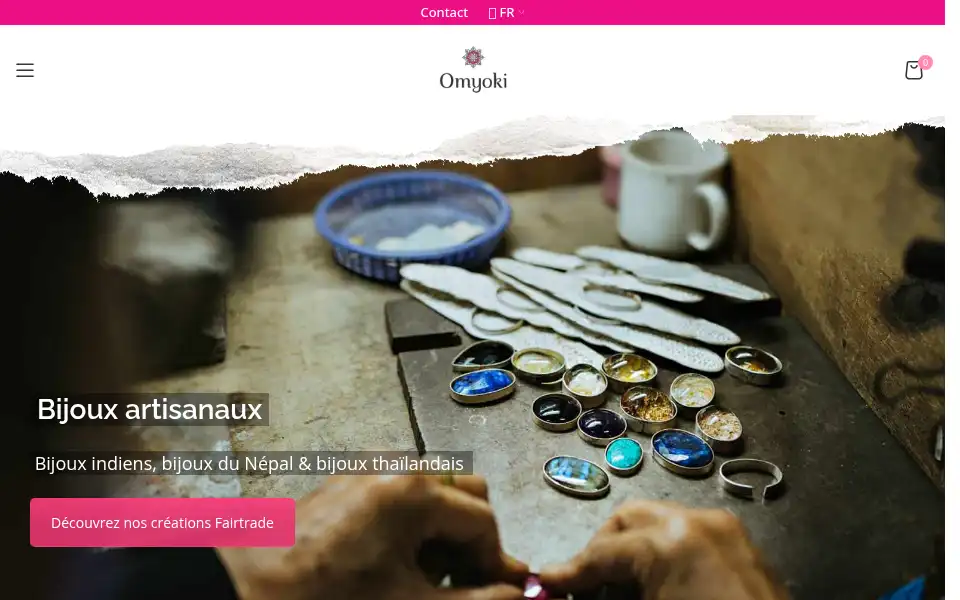 Screenshot of omyoki.com