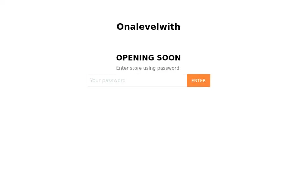 Screenshot of onalevelwith.com