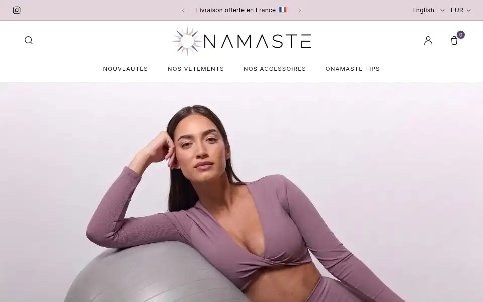 Screenshot of onamaste.com