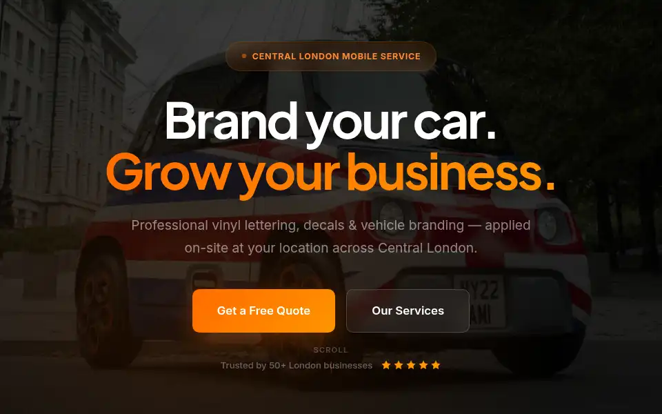 Screenshot of oncar.uk