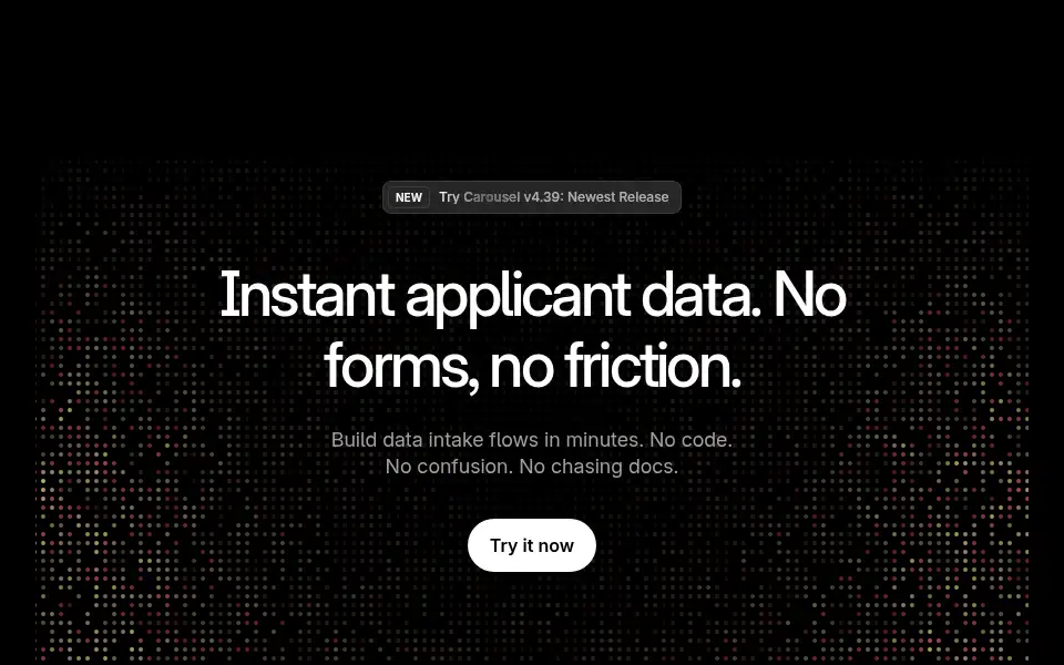 Screenshot of oncarousel.com