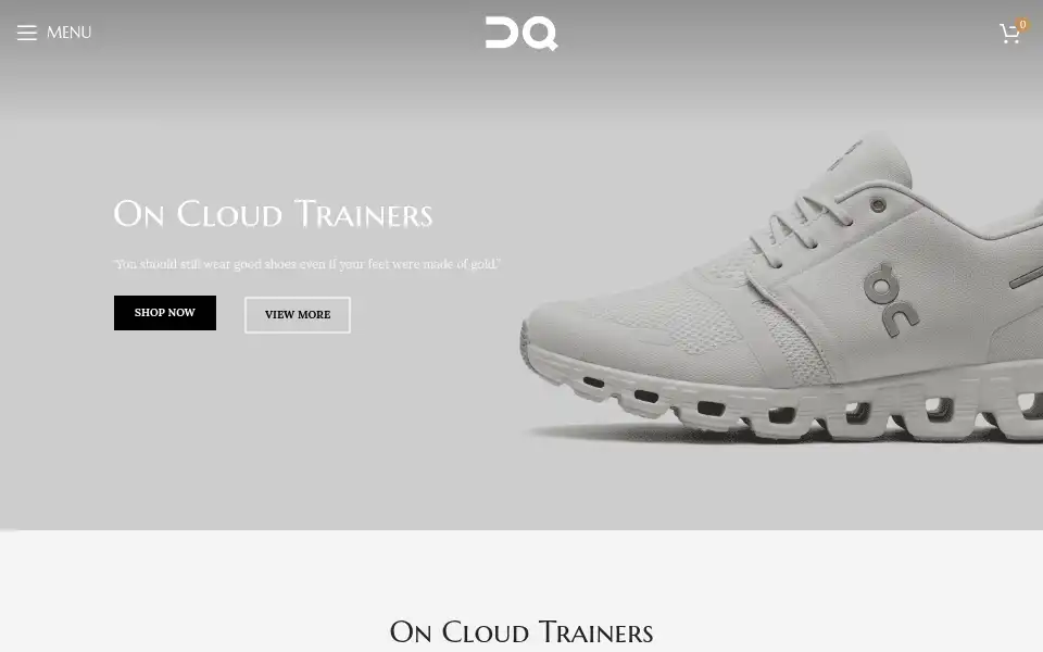 Screenshot of oncloudtrainers.uk.com