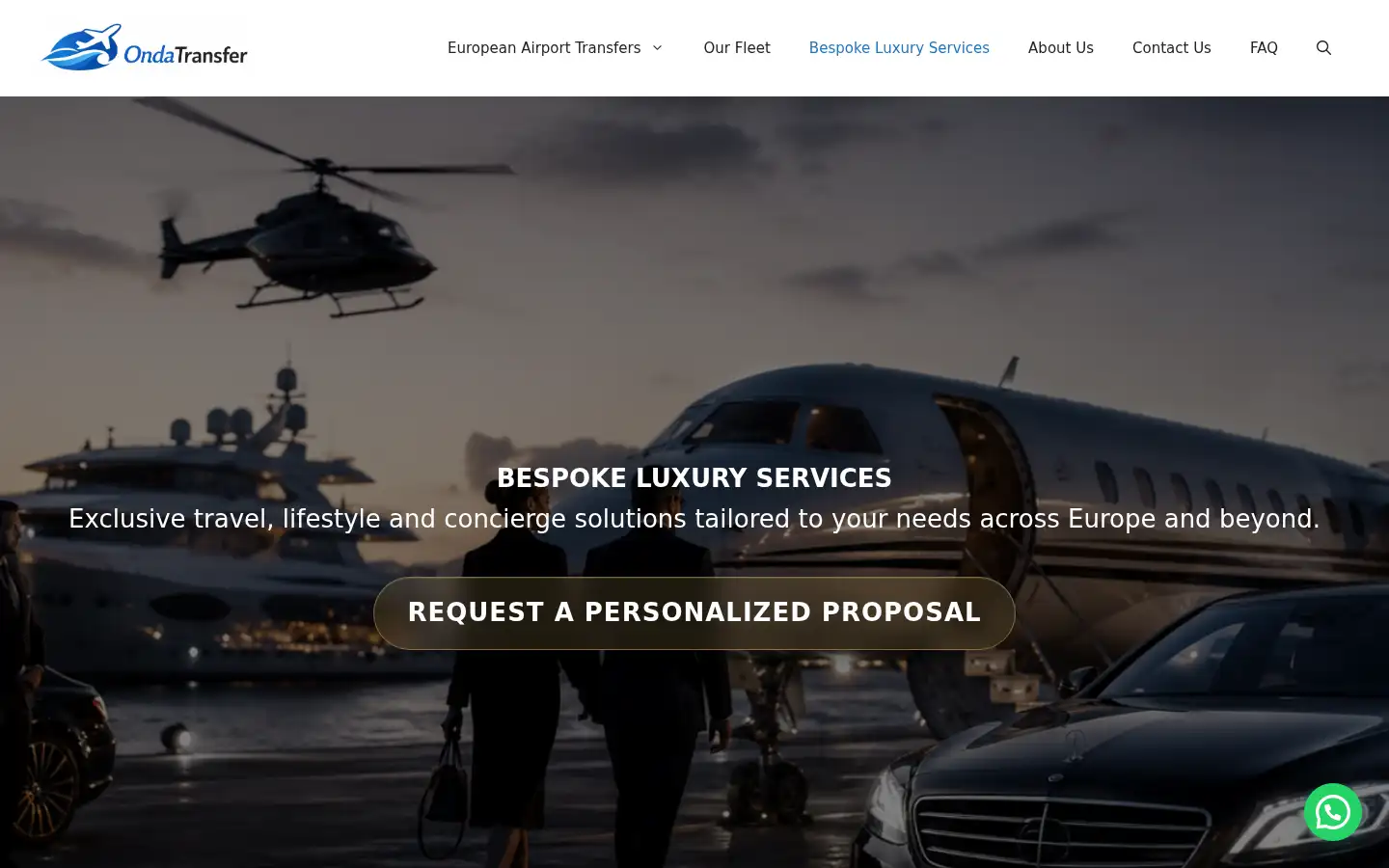 Screenshot of ondatransfer.com