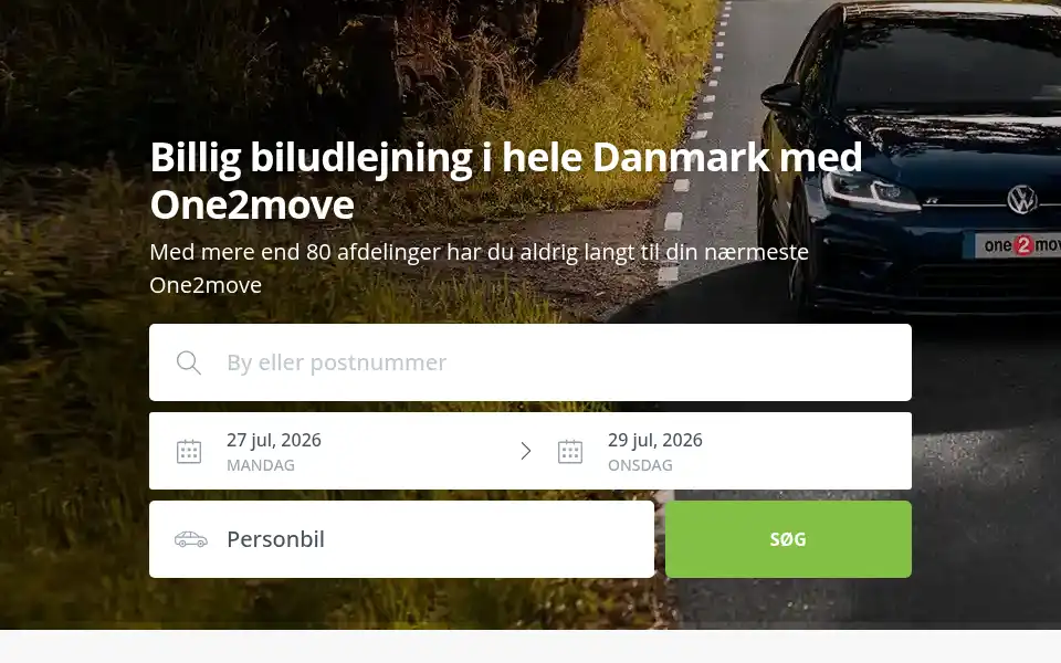 Screenshot of one2move.com