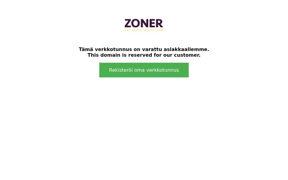 Screenshot of onemobility.fi