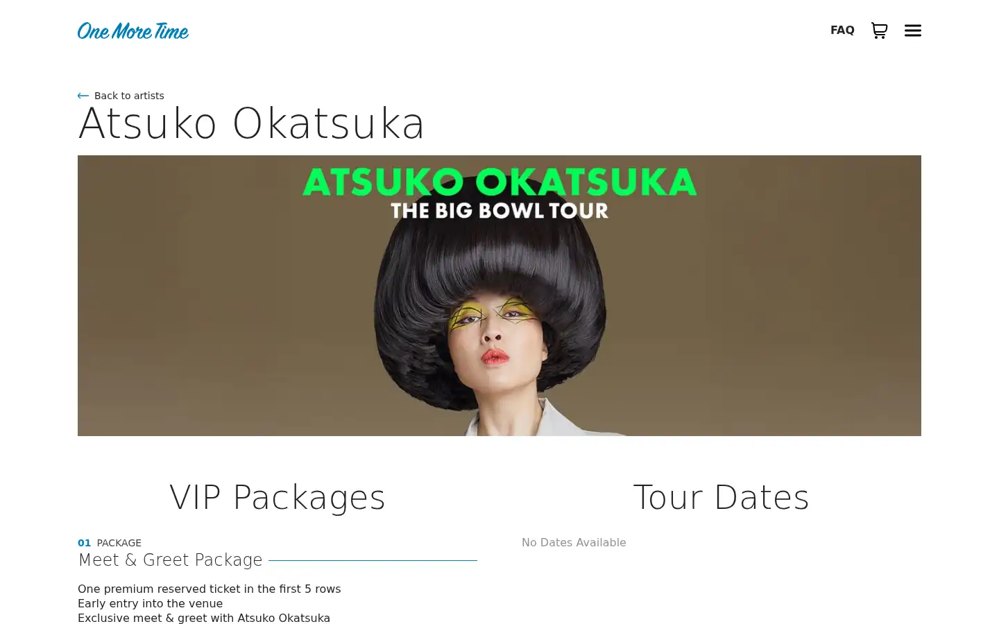 Screenshot of onemoretimevip.com