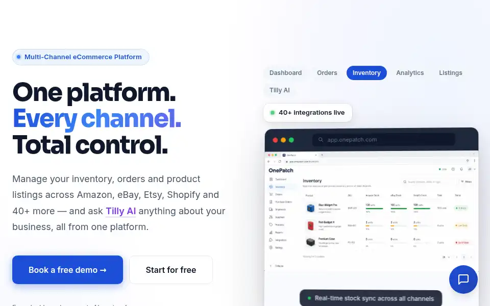 Screenshot of onepatch.com