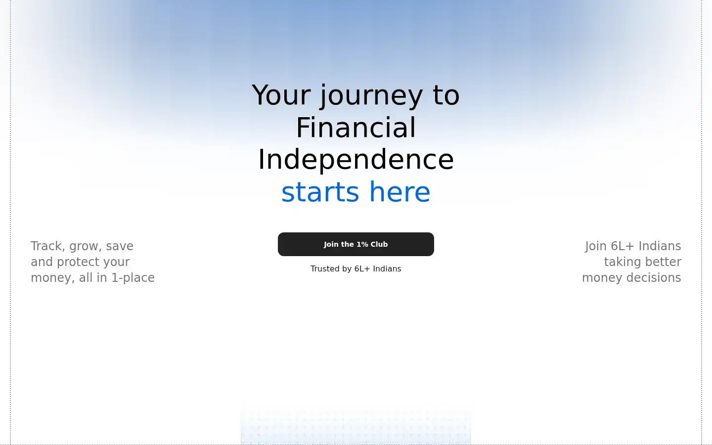 Screenshot of onepercentclub.io