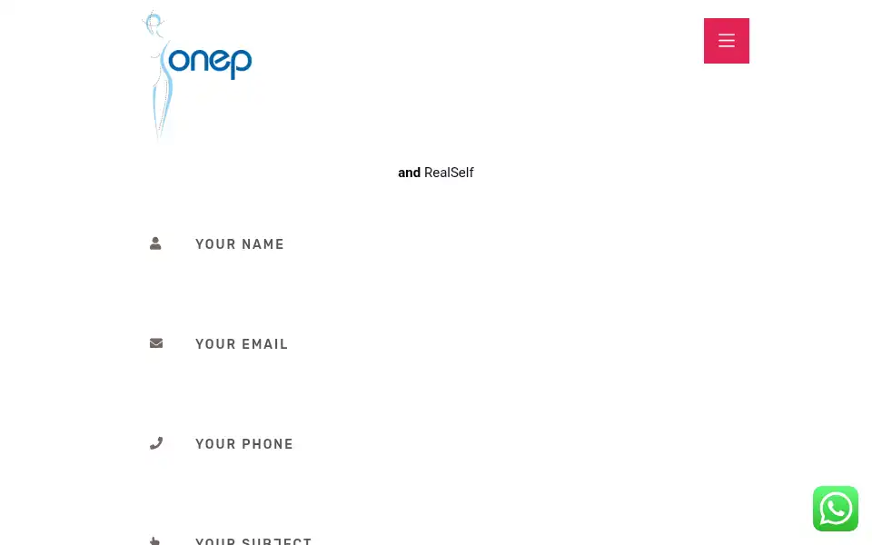 Screenshot of onepinternational.com
