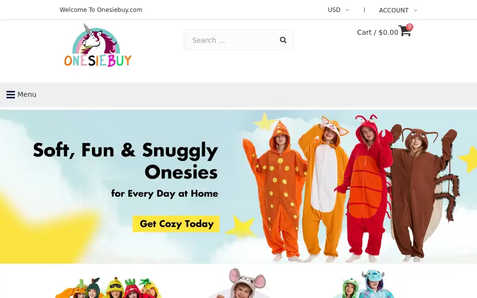 Screenshot of onesiebuy.com