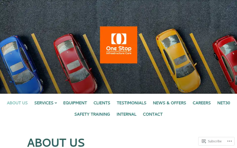 Screenshot of onestopparkinglotcare.com