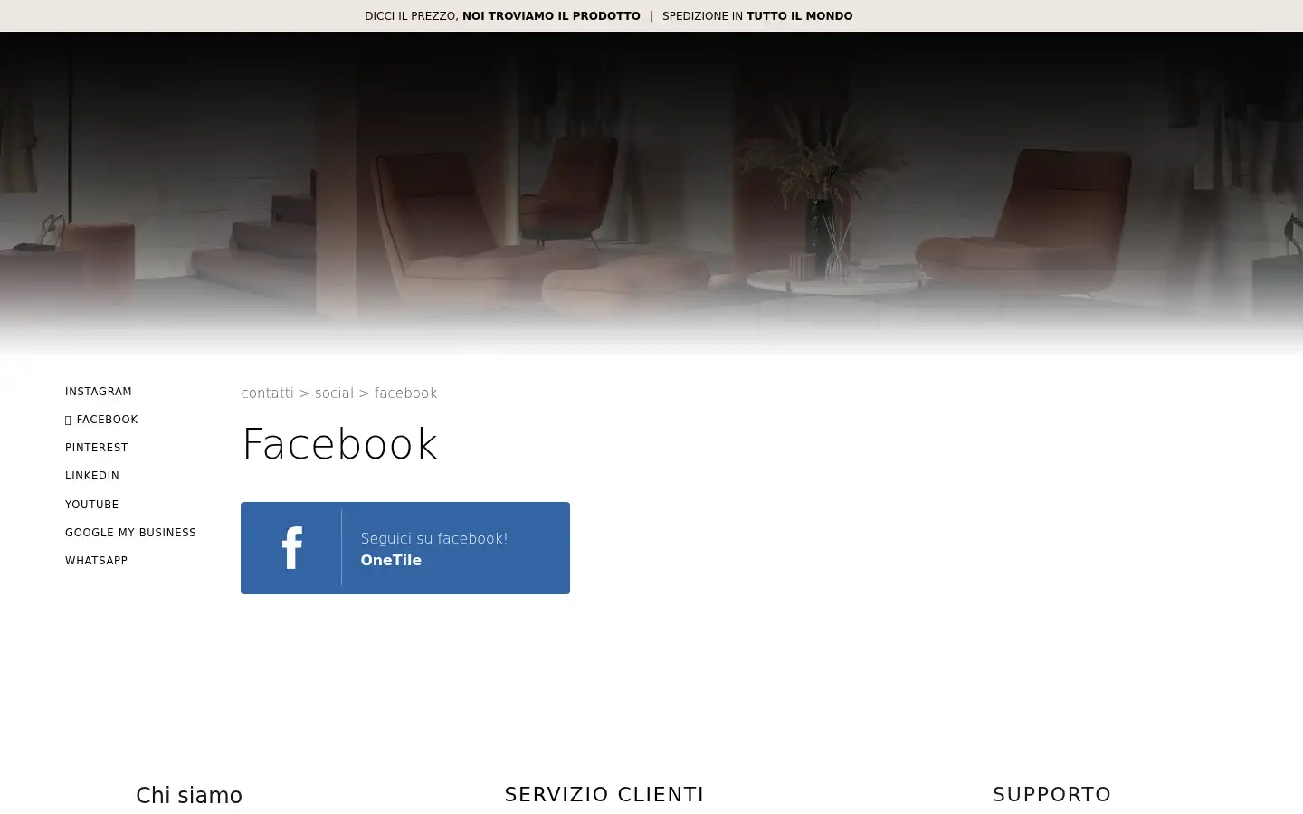 Screenshot of onetile.it