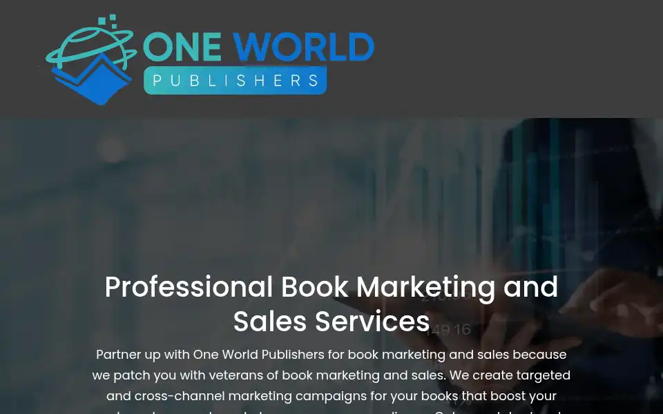 Screenshot of oneworldpublishers.com