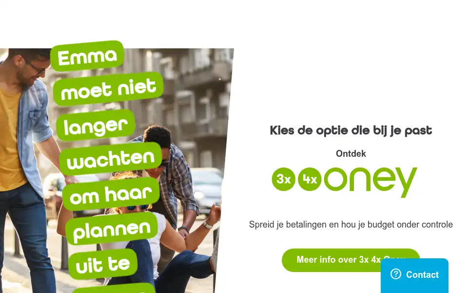 Screenshot of oney.nl