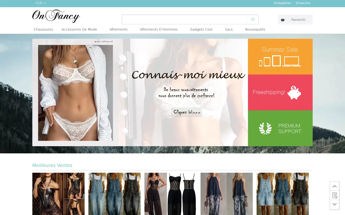 Screenshot of onfancy.fr
