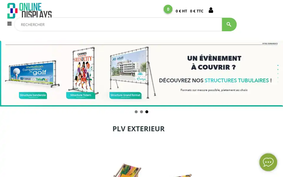 Screenshot of online-displays.com