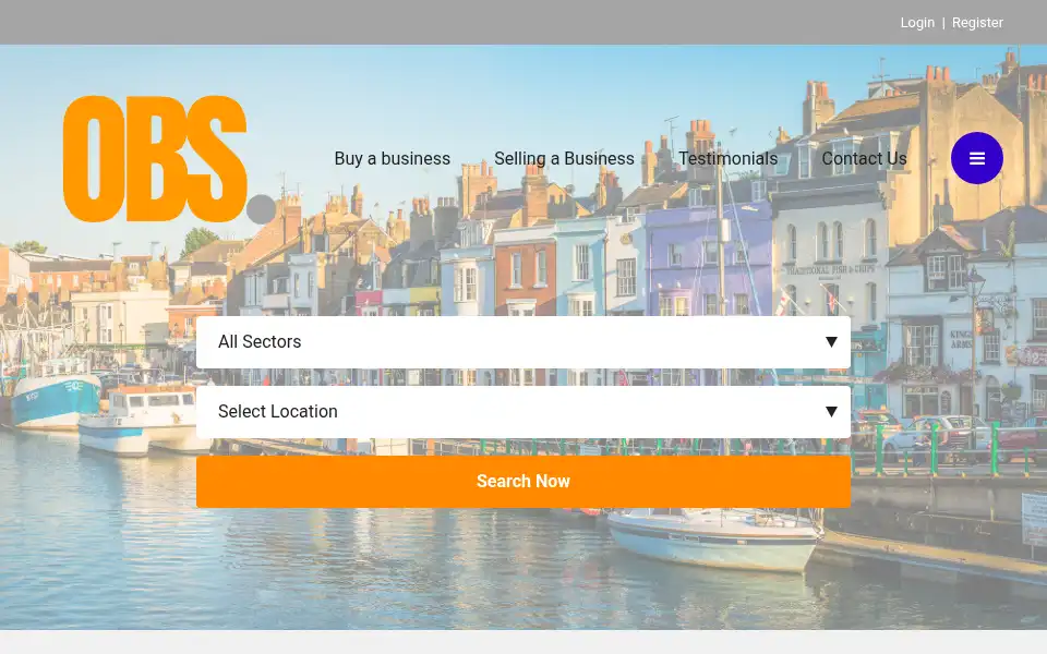 Screenshot of onlinebusinesssales.co.uk