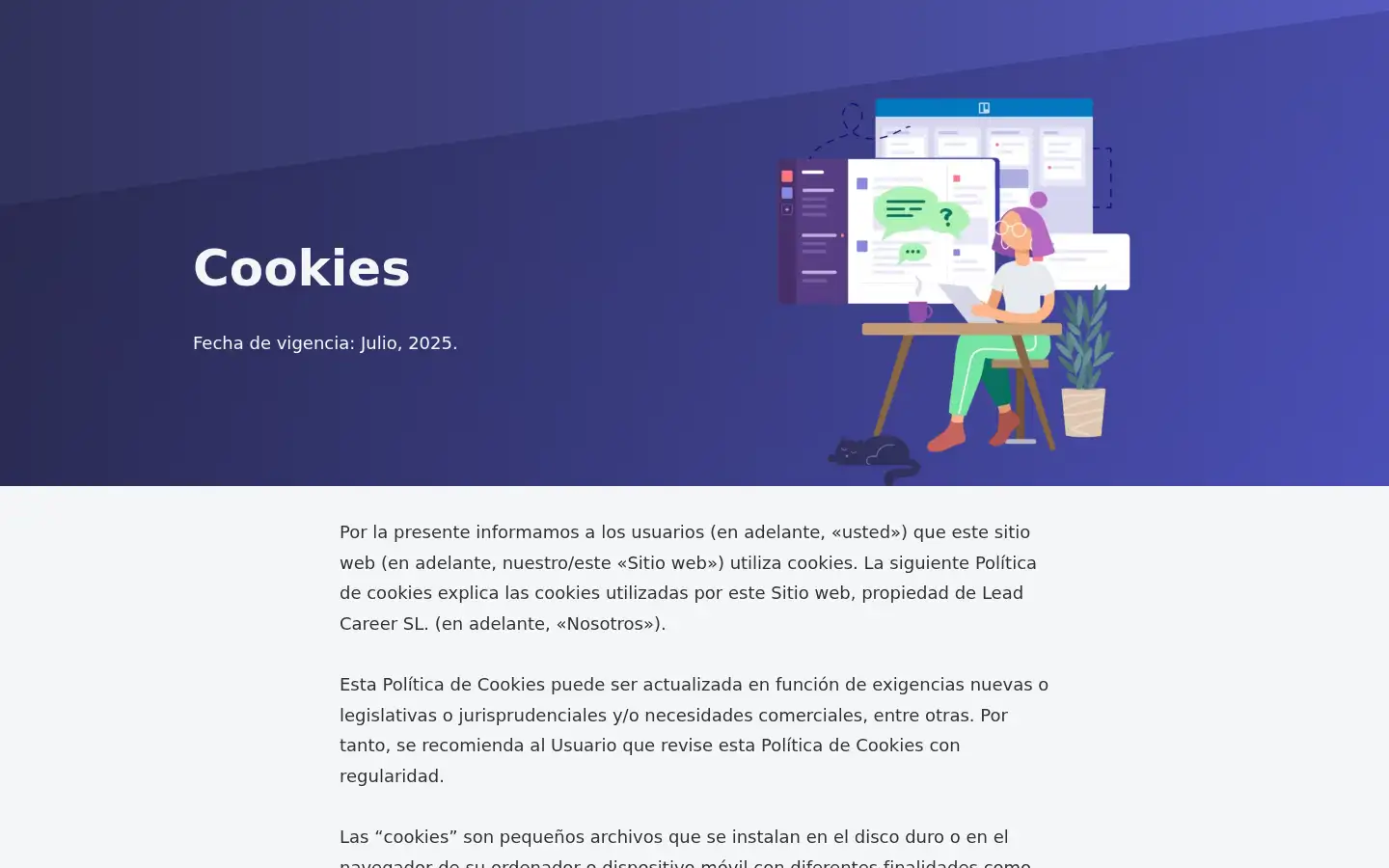 Screenshot of onlinecv.es