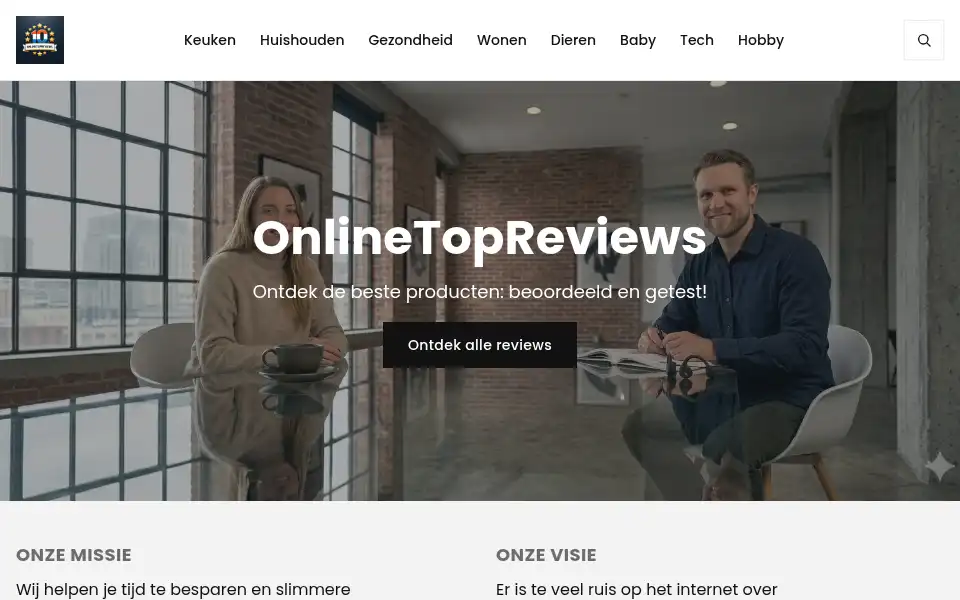 Screenshot of onlinetopreviews.nl