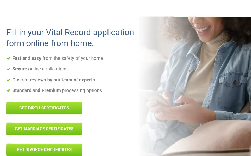 Screenshot of onlinevitalus.com