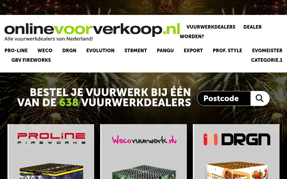 Screenshot of onlinevoorverkoop.nl