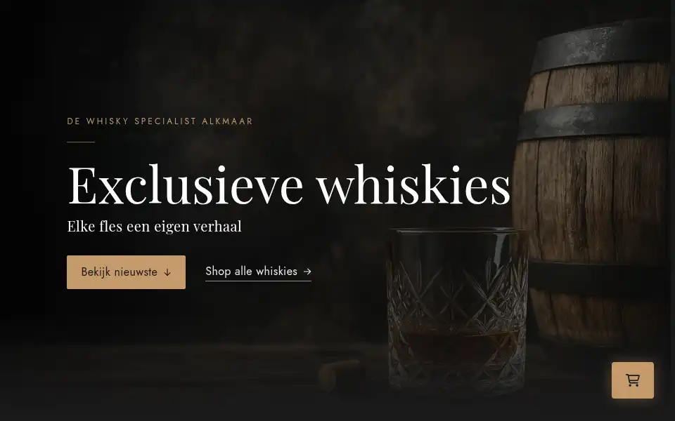 Screenshot of onlinewhiskybestellen.nl