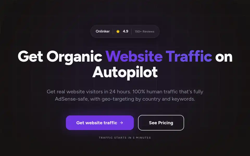 Screenshot of onlinker.co